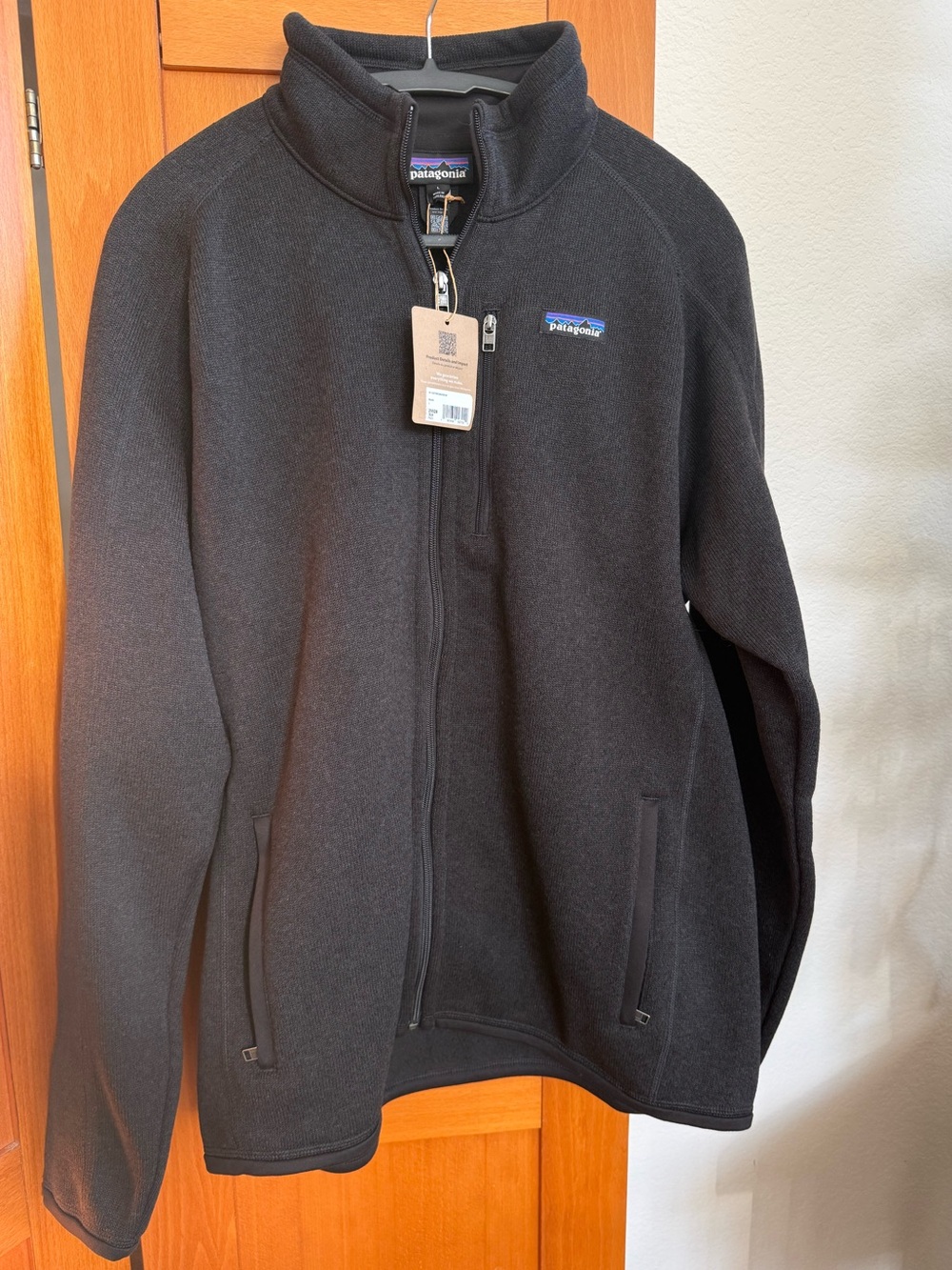 Patagonia Black Full-Zip Men's Fleece Jacket